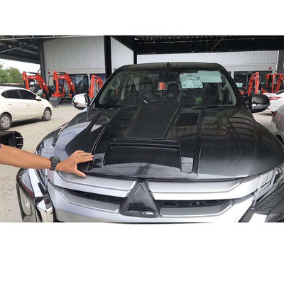 Mitsubishi Triton 2020 กันชนหน้ากันชน 4x4 Abs ฝากระโปรงรถ Bonnet Scoops Cover
