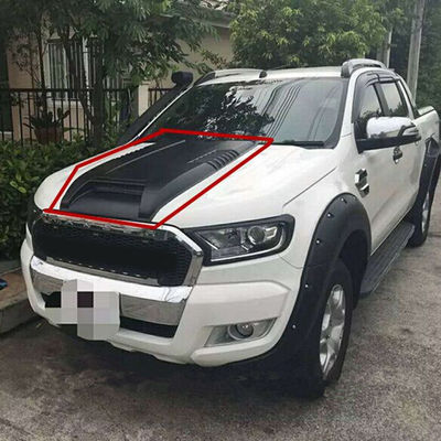 Mitsubishi Triton 2020 กันชนหน้ากันชน 4x4 Abs ฝากระโปรงรถ Bonnet Scoops Cover
