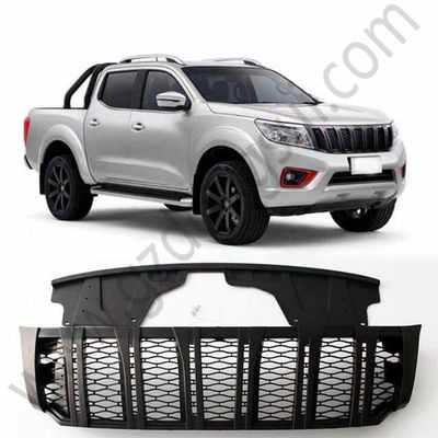 กระจังหน้ารถยนต์สีดำพลาสติก ABS OEM น้ำหนักเบาสำหรับ Nissan NP300