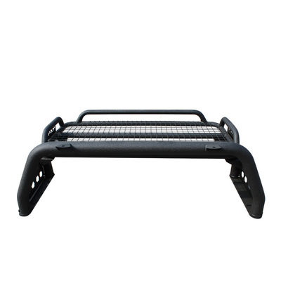 เคลือบพาวเวอร์เหล็กพร้อมโรลบาร์สำหรับแร็ครถบรรทุกสำหรับ Navara NP300 D40 D22