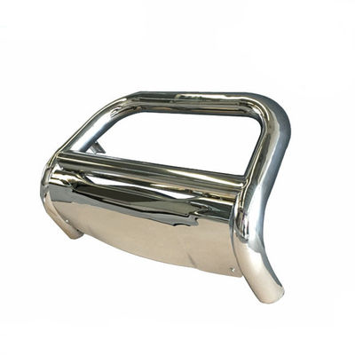 3 นิ้ว 4x4 รถบรรทุก Bull Bar U ชนิด Stainless Steel Grille Guard พร้อมแผ่นกันกระแทก Bull Bar