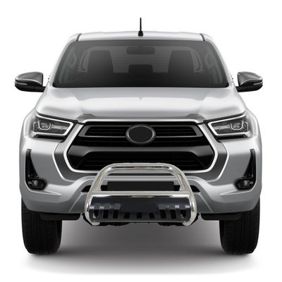 201 สแตนเลสรถบรรทุก Bull Bar สำหรับ Toyota Hilux Vigo 2002-2014