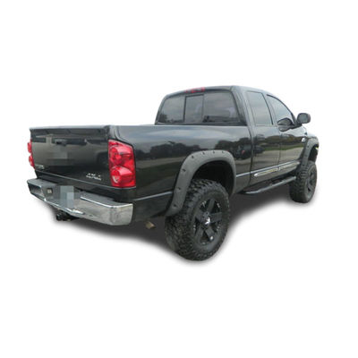 ผู้ผลิต Black ABS Fender Flares สำหรับ Truk Dodge Ram 1500 2009-2017 อุปกรณ์เสริมภายนอก