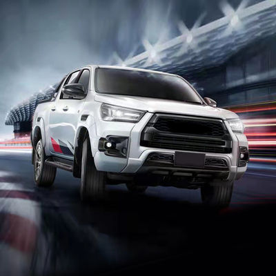 กระจังหน้ารถพลาสติก ABS สีดำสำหรับ Toyota Revo 2022 Gr Sport 4x4 Pick Up Accessories
