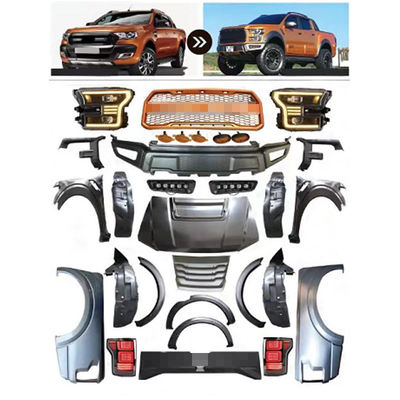 ผู้ผลิต OEM ขายส่งชุดตัวถังรถยนต์สำหรับ Ford Ranger T7 T8 Upgrage เป็น F150 Raptor