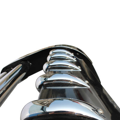 คันใหม่ประสิทธิภาพหน้าสแตนเลส bull bar กับไฟ Led สําหรับ Hiace Ford Jeep Mitsushi Lc200 toyota nissan ford jeep Toyota Hilux F150 Isuzu Hiace Mitsubishi jeep gmc ผนังใหญ่ Volkswagen