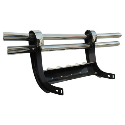 คันใหม่ประสิทธิภาพหน้าสแตนเลส bull bar กับไฟ Led สําหรับ Hiace Ford Jeep Mitsushi Lc200 toyota nissan ford jeep Toyota Hilux F150 Isuzu Hiace Mitsubishi jeep gmc ผนังใหญ่ Volkswagen