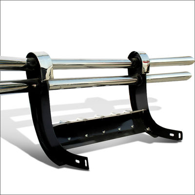 คันใหม่ประสิทธิภาพหน้าสแตนเลส bull bar กับไฟ Led สําหรับ Hiace Ford Jeep Mitsushi Lc200 toyota nissan ford jeep Toyota Hilux F150 Isuzu Hiace Mitsubishi jeep gmc ผนังใหญ่ Volkswagen